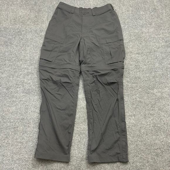 REI Men's Convertible Cargo Hiking Camping Pants Shorts size 30x28 Gray - Picture 1 of 14